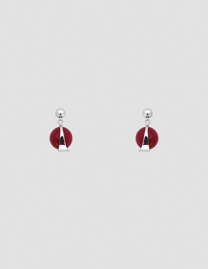 [ ARC ]  earring ( coral )